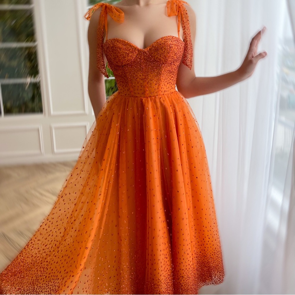 Igniting Embers Gown by Teuta Matoshi size 4